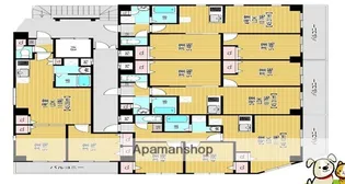 FOUR SIDE さくら公園前【5階】の間取り