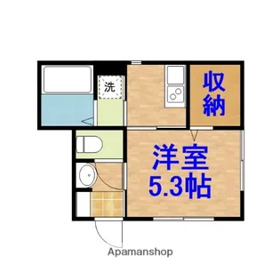 ナリトモ誉田A【1階】の間取り
