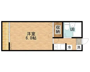 セリジェール【306号室】の間取り