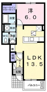 フレッシュリー【1階】の間取り