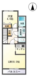 セリオ【2階】の間取り