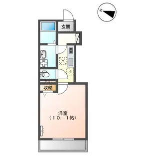 グラン・フェリシア【1階】の間取り