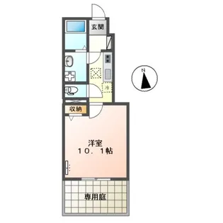 フレグラント テラス【1階】の間取り