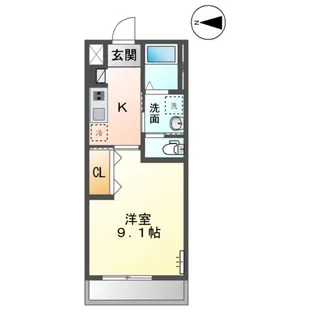 スターライズ【2階】の間取り