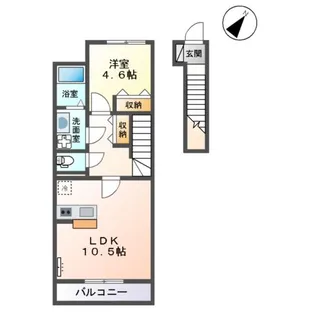 エタンセル【2階】の間取り