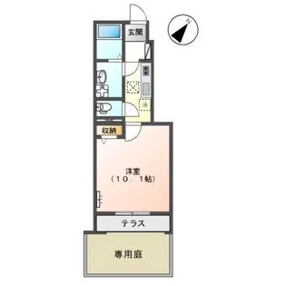 エタンセル【1階】の間取り