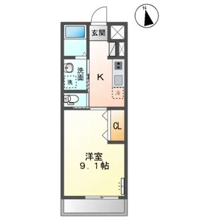 アーバンコート【2階】の間取り