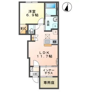 ハートランドメゾン【1階】の間取り