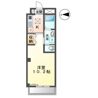 RE’POSEいなり【1階】の間取り