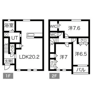 PUROSPERITA【A103号室】の間取り