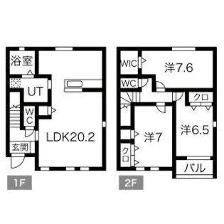 PUROSPERITA【1階】の間取り