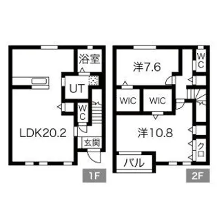 PUROSPERITA【1階】の間取り