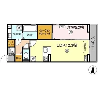 プライムヒル【2階】の間取り