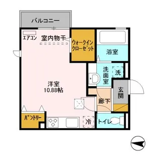 ルミウス【1階】の間取り