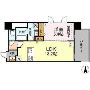 THE REJUVEPORT KISARAZU【10階】の間取り