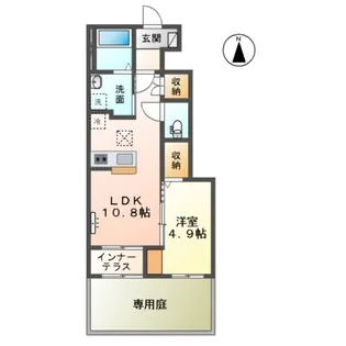 グランパレスⅡ【1階】の間取り