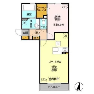 トモハルツ【2階】の間取り