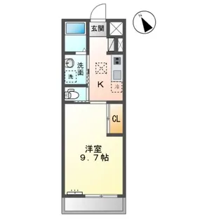 ハピネス【1階】の間取り