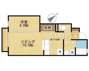 シャレー太田C【102号室】の間取り