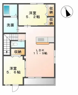グランヒル【2階】の間取り