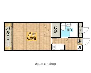 アクア東京ベイレジデンス【101号室】の間取り