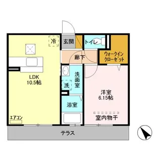 グランヒル【3階】の間取り