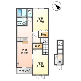 ETERLISPA 01【2階】の間取り