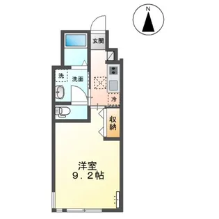 ファインパレスSUWAーⅠ【1階】の間取り