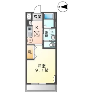 スターライズ【1階】の間取り