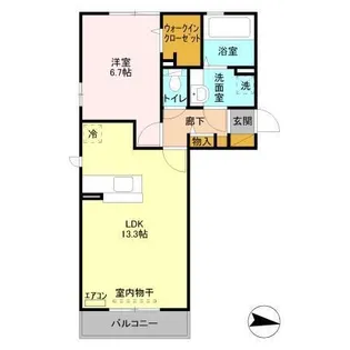 ロチュス【2階】の間取り