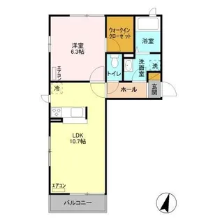 レナフォート A【2階】の間取り