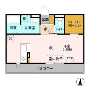 ディアコート【3階】の間取り