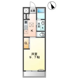 ハピネス【1階】の間取り