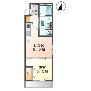 クロト【3階】の間取り