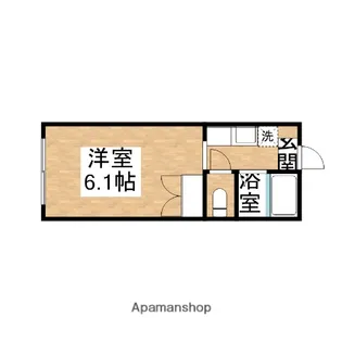 サンシャインB【202号室】の間取り