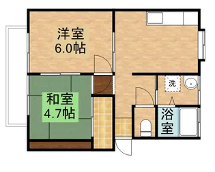 メゾン・ソレイユ【2階】の間取り