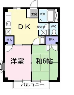 ファーストヒルズB【201号室】の間取り