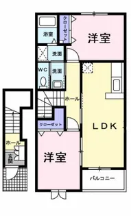 ジョゼマフネ【1階】の間取り