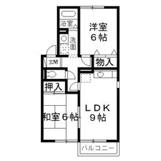 リヴェール【2階】の間取り