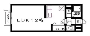 エスポワール【2階】の間取り