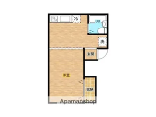 アビタシオン B棟【202号室】の間取り