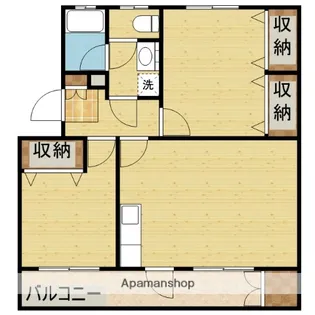 AVANCER Ⅰ【101号室】の間取り