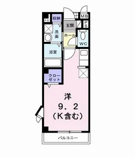 サクレーラ【2階】の間取り