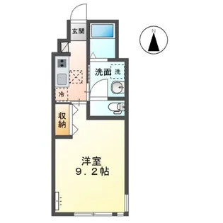 ファインパレスSUWAーⅠ【1階】の間取り