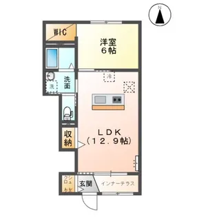 フォンテ【1階】の間取り