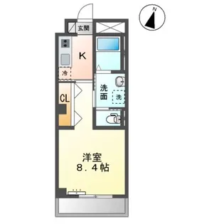 パルフェ【306号室】の間取り