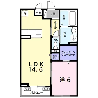 ジュネス【2階】の間取り