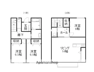 フォレスト【105号室】の間取り