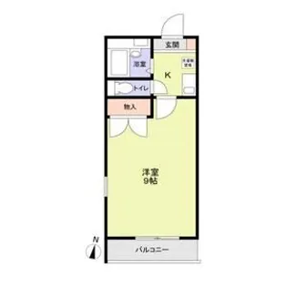 ベイヒルズA【2階】の間取り