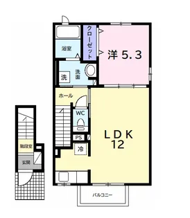アルーシャ・I【2階】の間取り